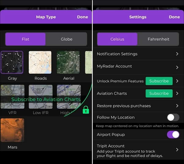 MyRadar for Android and iOS